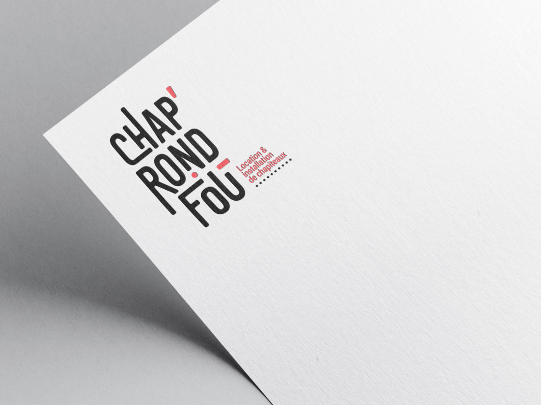 Logo Chap'Rond Fou sur fond blanc