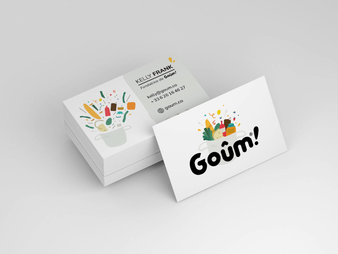 Création de carte de visite Goum