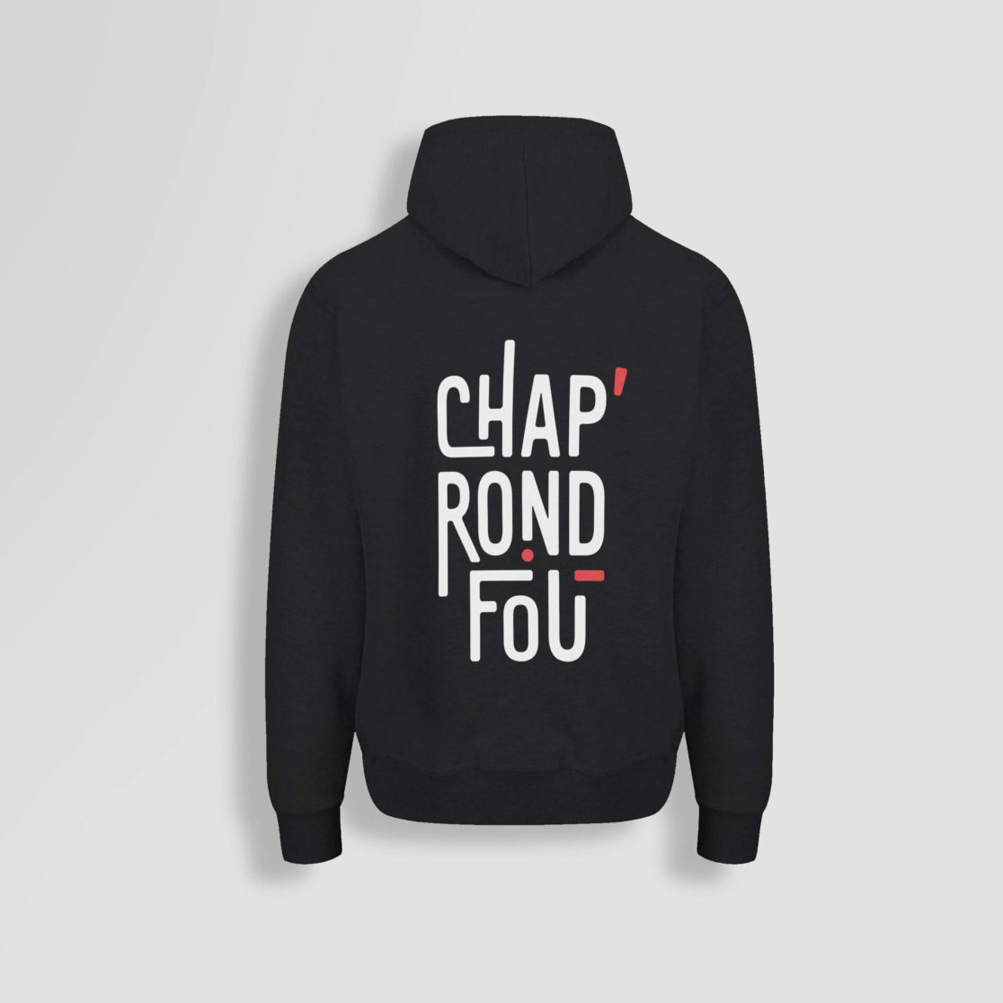 Logotype Chap'Rond Fou sur pullover