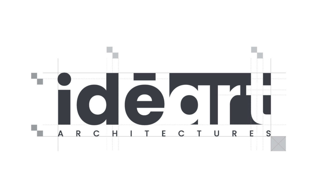 refonte du logo ideart, logo architecte, normandie, graphiste rouen, ideart lillebonne