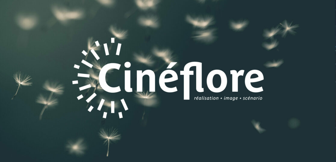 cinéflore, charte graphique, communication, identité visuelle, entreprise, audiovisuelle, badges, logo, communication visuelle, rouen, vidéo, image de marque