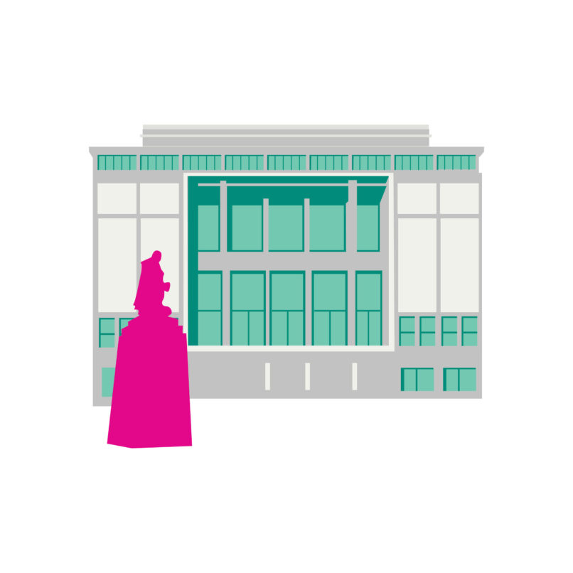 dessin de l'opéra de rouen