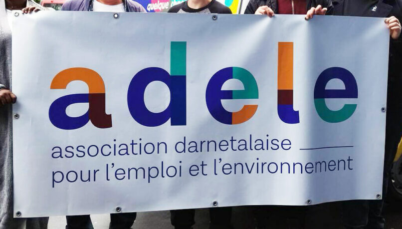 logo personnalisé adele, entreprise à but d'emploi darnétalaise, entreprise d'insertion, association darnétalaise, identité visuelle, logotype, création, graphiste rouen, vanora graphiste
