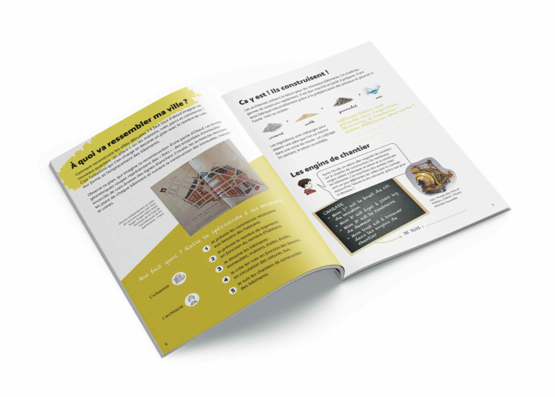 exposition, rouen, corderie Vallois, musée, musée industriel de la corderie Vallois, reconstruire l'usine, graphisme exposition, scenographie, conception cimaise exposition, conception graphique cimaises, graphisme papier peint, illustrations exposition, graphisme exposition, graphiste rouen, vanora graphiste, conception livret expo, mise en page livret